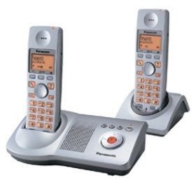 Projektoren: Panasonic KX-TG7122GS Duo Schnurloses DECT Telefon silber