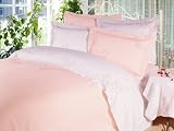 Twin Boundless Starlight embroidered duvet cover and pillow sham Set