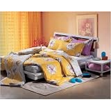 Queen Flower Talk Duvet Cover and Pillow Shams Set
