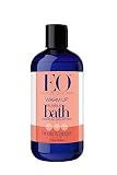 EO Bath House Bubble Bath, Hinoki & Ginger, 12-Ounce Bottles (Pack of 3)