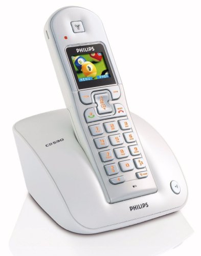 Projektoren: Philips CD 530 schnurloses DECT Telefon