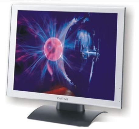 Drucker: ECOM Captiva E2001 Monitor LCD-TFT 20.1' 1400 x 1050 Audio TCO99