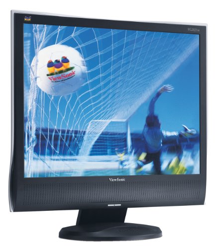 Verstaerker Und Receiver: Viewsonic VG2021M 20 Zoll TFT Monitor schwarz/anthrazit