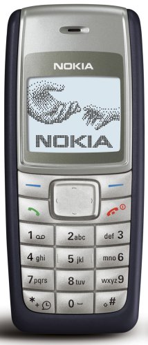 NoteBook: Nokia 1112 dunkelblau Handy