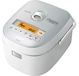 ナショナル 高温スチームIHジャー炊飯器 SR-ST18A-SW シルバーホワイト