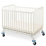 L.A. Compact Folding Metal Crib