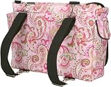 Jessica Messenger Backpack Pink Paisley