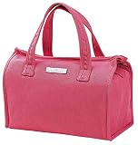 Elegant Baby 100% Cotton Canvas Pink Mini Tote With Removable  Vinyl Liner