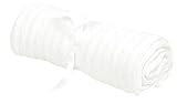 Elegant Baby 100% Cotton Cable Blanket White 36" X 45"
