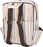 Madeline Messenger Backpack Mocha Stripe