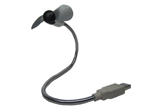 Audio und Video: USB Ventilator mit beweglichem Schwanenhals f�r PC, Notebook oder Laptop