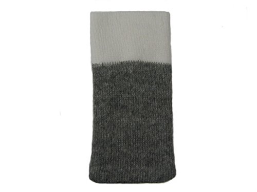 Navigationssysteme: iPod SOCK in grau / weiss f�r Nano, Video, Mini, Photo, 1-4G, Socke