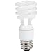 Globe 6880201 8 Pack 13W Ultra Mini Soft White Compact Fluorescent Spiral Light Bulbs