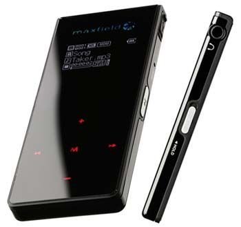 MP3 Player: Maxfield MAX-SIN TOUCH Tragbarer MP3-Player 1 GB schwarz