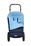 Silly Billyz Navy/Sky Blue Snuggle Bag-Stroller