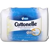 Cottonelle Kid Fresh Folded Moisturizing Wipes Tub With Aloe & E - 42 ea