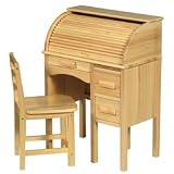 Guidecraft Roll Top Desk - Light Oak