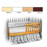 Angel Line Convertible Crib Guard Rail Finish: Maple