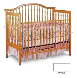 Continental 3-In-1 Convertible Crib by Angel Line Finish: White