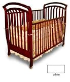 Angel Line Bentwood Crib Finish: White