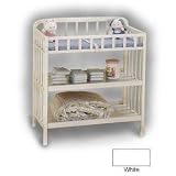 Contemporary Changing Table by Angel Line Finish: White