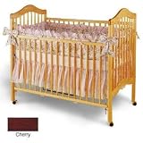 Heirloom Crib by Angel Line Finish: Cherry