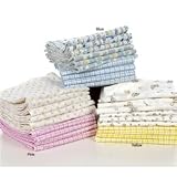 Todays Baby 20 Pack of Receiving Blankets Color: Pink