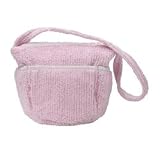 Kenzie Alexander Chenille Grab it Bag Color: Pink