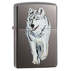 Zippo Wolf Black Ice Pocket Lighter