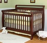 Amelia Convertible Crib Finish: Matte Cherry