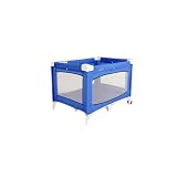 L.A.Baby Commercial-Grade Playard with Wheels - Large