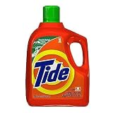 Tide Liquid Detergent, Mountain Spring Scent, 64 Load Bottle (Pack of 2)