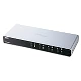 SW-KVM4LU パソコン自動切替器(4:1)
