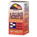 AcnePill - Loma Lux Homeopathic Medicine Tablets,100 ea