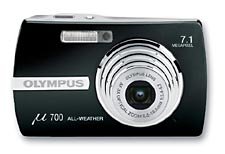 DVD Player: Olympus �-Digital 700 Digitalkamera (7 Megapixel) schwarz inkl. 256MB xD-Karte