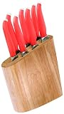 Rachael Ray Gusto-Grip 8-Piece Knife Set in Birchwood Block