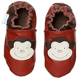 Robeez Infant/Toddlers' Monkey Slip On