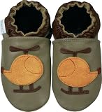 Robeez Infant/Toddler Boys Helicopter Slip On