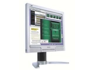 Projektoren: Philips 190B7CS 19 Zoll LCD TFT Monitor DVI (Kontrast 700:1, Reaktionszeit 8ms) silber