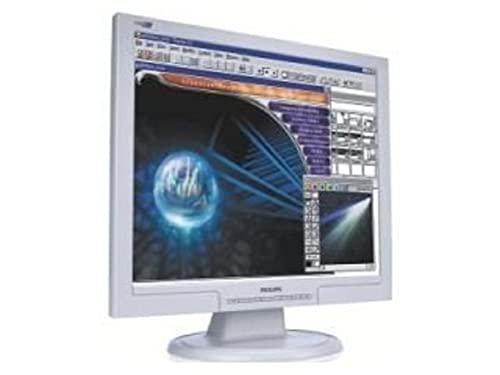 Projektoren: Philips 190S7FG 19 Zoll LCD TFT Monitor DVI (Kontrast 700:1, Reaktionszeit 8ms) grau