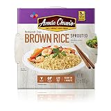 Annie Chuns Rice Express Sprouted Brown Rice, 6.3-Ounce Microwavable Bowls (Pack of 6)
