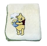 Disney Pooh Sweet Moments Appliqued Coral Fleece Blanket