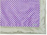 Lavender Green Confetti Blanket