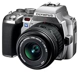 OLYMPUS �f�W�^����჌�t�J���� E-500 �o�����[�L�b�g �V���o�[ 17.5-45mm�����Y��