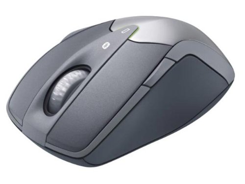 MP3 Player: Microsoft Wireless Laser Mouse 8000 Grau/Aluminium (Retailverpackung)