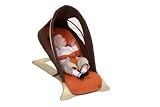 Scandinavian Child Svan Bouncer Chocolate/Orange
