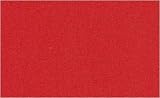 Red 100% Cotton Percale Crib Sheet