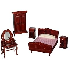 Melissa & Doug Deluxe Doll-House Bedroom Furniture
