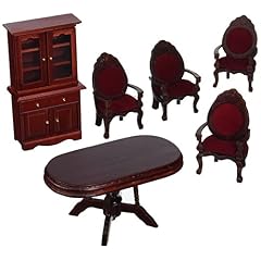 Melissa & Doug Deluxe Doll-House Dining Room Furniture