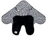 Teddytoes Couture Black Leopard Size 1(0-6Mo)